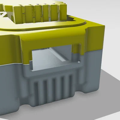 Nắp bảo vệ pin Dewalt XR cho model Ksander - In 3D chất lượng