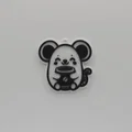 Móc khóa chú chuột uống cà phê dễ thương (Cute Mouse Having Coffee) - Thumbnail 1