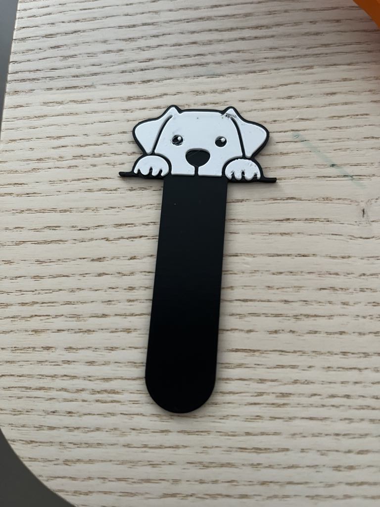 Kẹp sách hình chú chó dễ thương (Dog Bookmark) in 3D