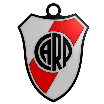 Móc khóa River Plate 3D - Món quà tuyệt vời cho fan bóng đá