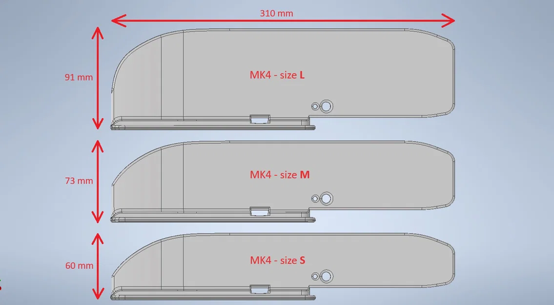 Vây chèo Paddleboard MK4 - Phụ kiện in 3D bền bỉ cho chèo thuyền trên sông - Image 2