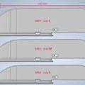 Vây chèo Paddleboard MK4 - Phụ kiện in 3D bền bỉ cho chèo thuyền trên sông - Thumbnail 2