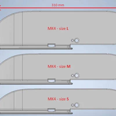 Vây chèo Paddleboard MK4 - Phụ kiện in 3D bền bỉ cho chèo thuyền trên sông
