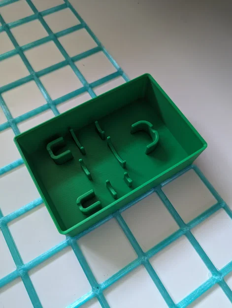 Khay Gridfinity lưu trữ mũi khoan bước (Step Drill) 9U - Image 2