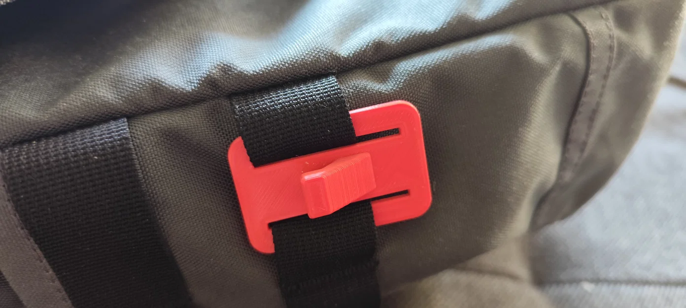 Móc treo đồ chuẩn MOLLE in 3D tiện lợi cho ba lô và vest chiến thuật - Image 3
