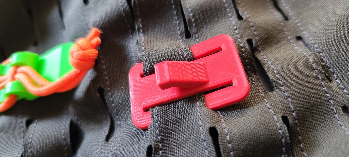Móc treo đồ chuẩn MOLLE in 3D tiện lợi cho ba lô và vest chiến thuật - Image 4