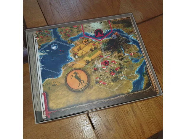 Bộ khay đựng linh kiện (Insert) tối ưu cho board game Scythe - Image 1