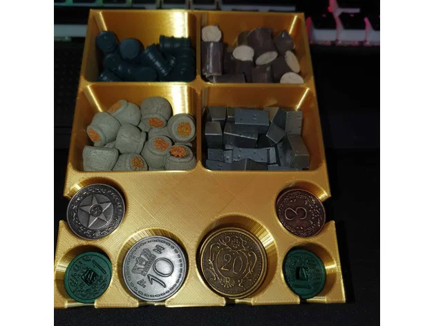 Bộ khay đựng linh kiện (Insert) tối ưu cho board game Scythe - Image 4