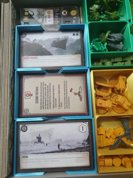 Bộ khay đựng linh kiện (Insert) tối ưu cho board game Scythe - Image 8