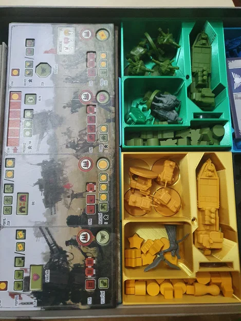 Bộ khay đựng linh kiện (Insert) tối ưu cho board game Scythe - Image 9