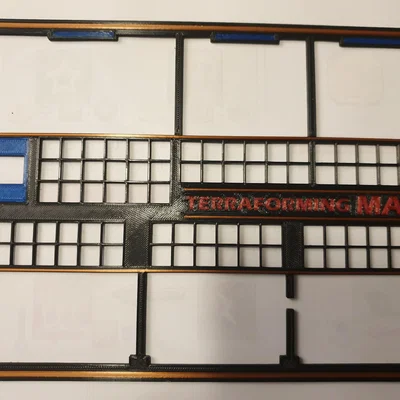 TERRAFORMING MARS - PLAYER BOARDS (Bảng người chơi) – bản multicolor & 1 màu