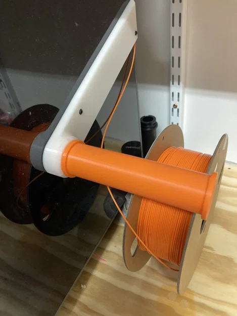 Trục đỡ cuộn nhựa in 3D (K1 2KG Spool Holder) cho máy in K1 - Image 3