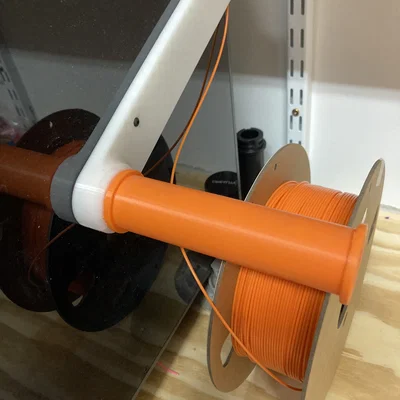 Trục đỡ cuộn nhựa in 3D (K1 2KG Spool Holder) cho máy in K1