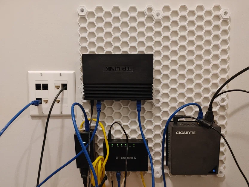 Ngàm bắt vít tham số cho hệ Honeycomb Storage Wall - Image 4