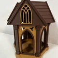Máng ăn cho chim phong cách Gothic – In hoàn toàn (Fully Printable) - Thumbnail 5