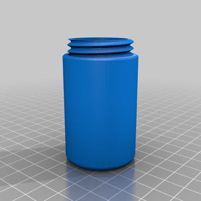 Lọ đựng thuốc (Pill Bottle) rộng hơn, không có chữ