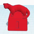 Mô hình lưu niệm chồn hương trưng bày vỏ đạn .22LR (File in 3D) - Thumbnail 2