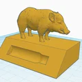 Giá trưng bày tượng heo rừng độc đáo cho đạn .308 - Thumbnail 2