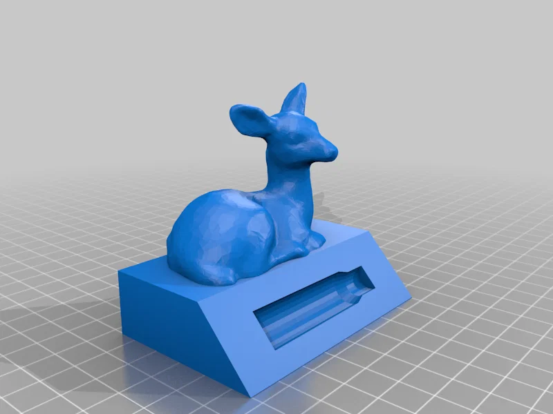 Mô hình đế trưng bày Deer Trophy cho vỏ đạn .308 in 3D - Image 1