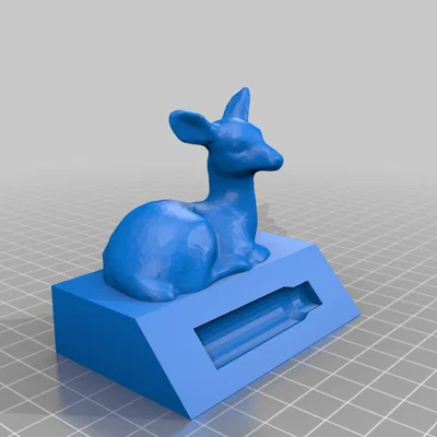 Mô hình đế trưng bày Deer Trophy cho vỏ đạn .308 in 3D
