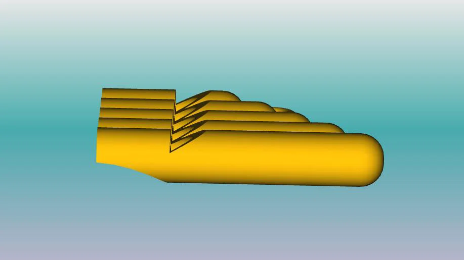Mô hình sáo Pan mini làm móc khóa độc đáo - Image 3