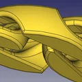 Vòng tay dạng xích in 3D phong cách hiện đại - Print-in-Place - Thumbnail 5