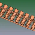 Bộ tắc kê nhựa 10 cái (Dübel d4 x D6 x 18) tiện dụng cho mọi nhà - Thumbnail 4