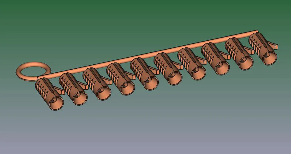Bộ tắc kê nhựa 10 cái (Dübel d4 x D6 x 18) tiện dụng cho mọi nhà - Image 5