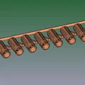 Bộ tắc kê nhựa 10 cái (Dübel d4 x D6 x 18) tiện dụng cho mọi nhà - Thumbnail 5