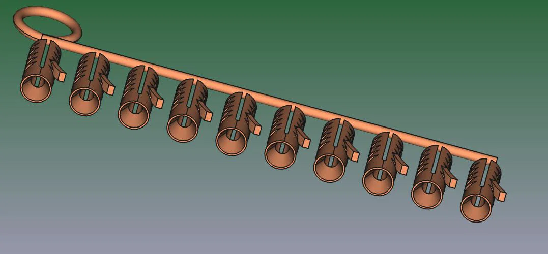 Bộ tắc kê nhựa 10 cái (Dübel d4 x D6 x 18) tiện dụng cho mọi nhà - Image 6