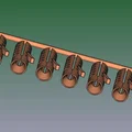 Bộ tắc kê nhựa 10 cái (Dübel d4 x D6 x 18) tiện dụng cho mọi nhà - Thumbnail 6
