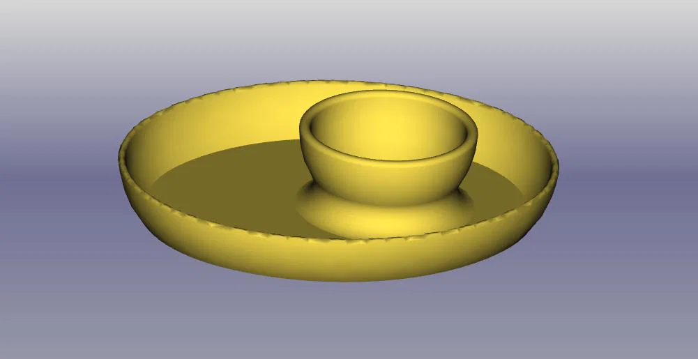Khay đựng trứng đơn giản kèm đĩa lót - Image 7