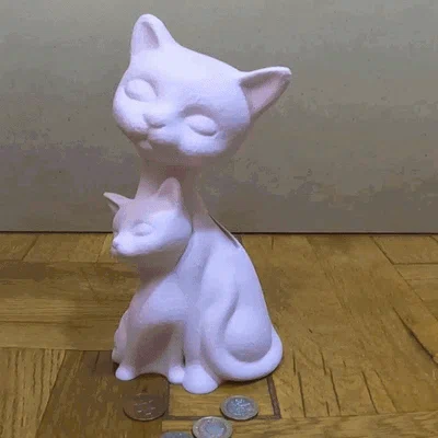 Hộp Heo Đất Mèo (Cat Moneybox)