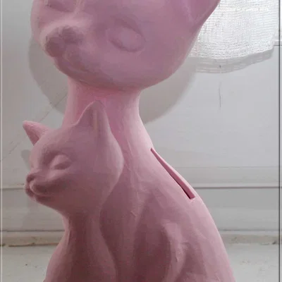 Hộp Heo Đất Mèo (Cat Moneybox)
