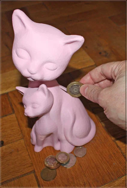 Hộp Heo Đất Mèo (Cat Moneybox) - Image 3