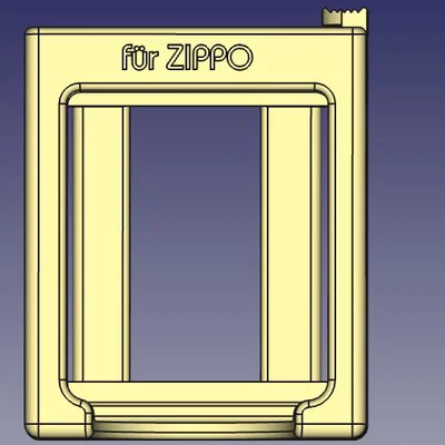 Kẹp thắt lưng ZIPPO – Chú ý: có lỗi!