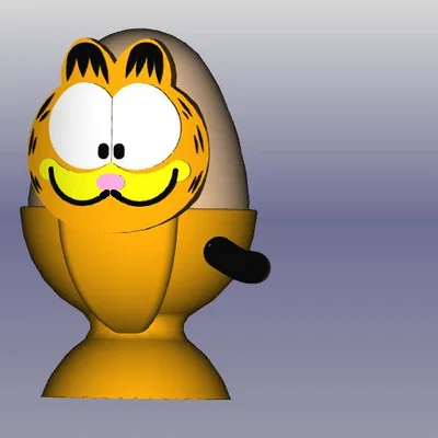 Katze Eierbecher (Cốc đựng trứng hình mèo)