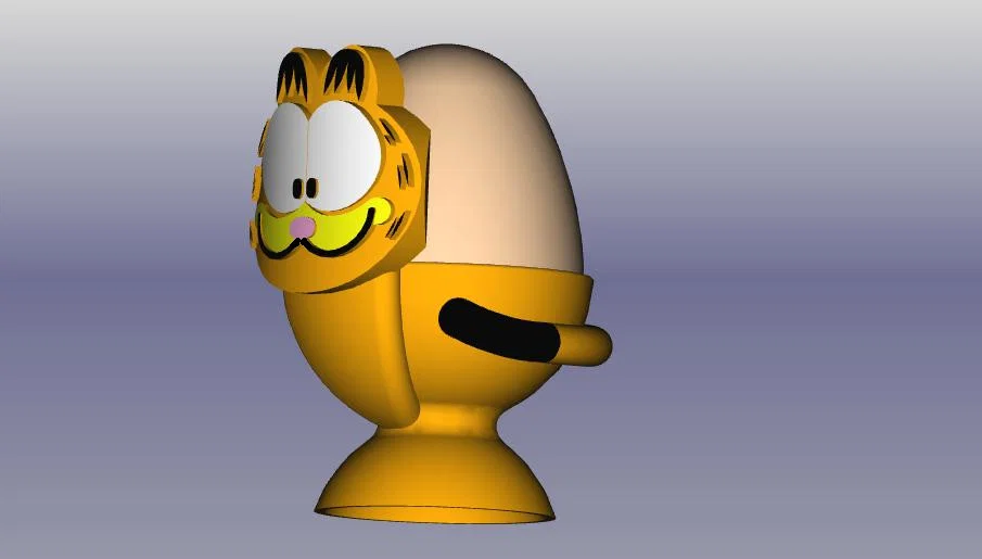 Katze Eierbecher (Cốc đựng trứng hình mèo) - Image 5