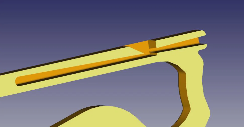 Karabiner-Pfeife (Còi Carabiner) – mẫu in 3D 2-trong-1 - Image 2