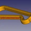 Karabiner-Pfeife (Còi Carabiner) – mẫu in 3D 2-trong-1 - Thumbnail 5