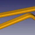 Karabiner-Pfeife (Còi Carabiner) – mẫu in 3D 2-trong-1 - Thumbnail 6