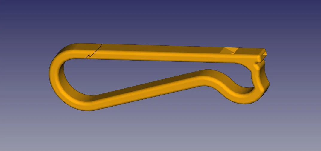 Karabiner-Pfeife (Còi Carabiner) – mẫu in 3D 2-trong-1 - Image 7