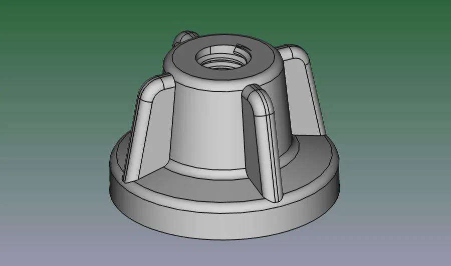 Ốc vít nhựa M6 cho nắp bồn cầu - Giải pháp thay thế in 3D hữu ích - Image 1