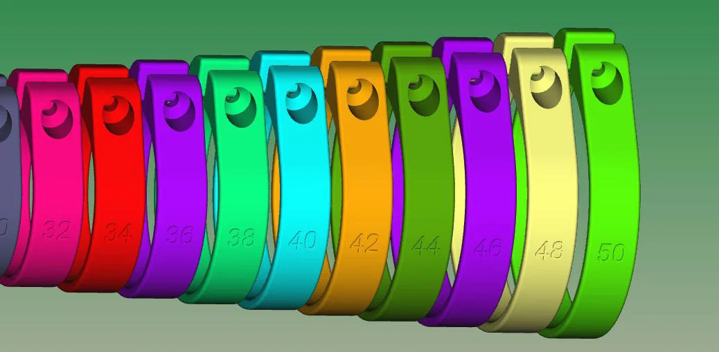 Schellen 10–50 mm (bước 2 mm) cho vít Spax - Image 13