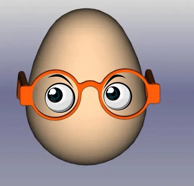 Ei-Deko-Brille (Kính trang trí trứng) - Image 1