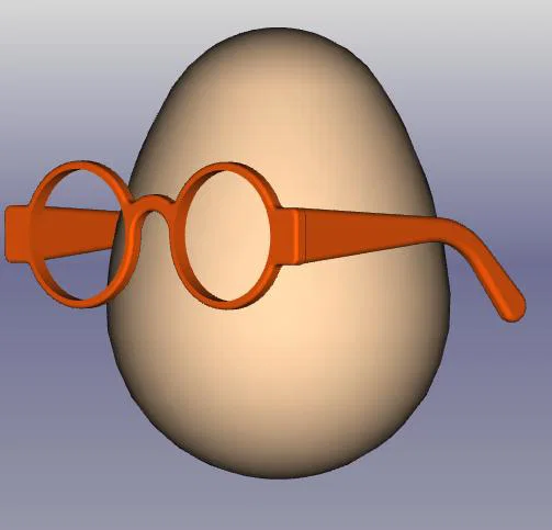 Ei-Deko-Brille (Kính trang trí trứng) - Image 2