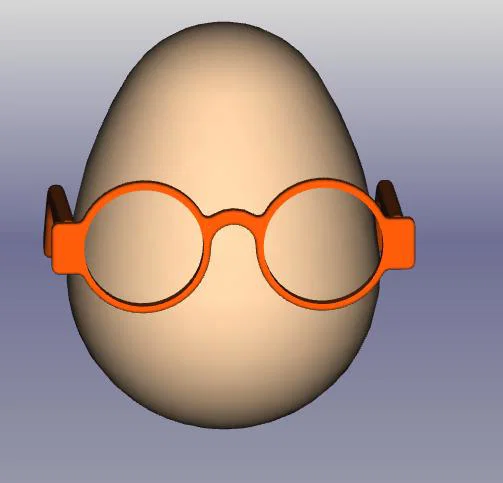 Ei-Deko-Brille (Kính trang trí trứng) - Image 3