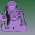 Mô hình mắt xích bánh răng cổ điển JEGO - Dự án in 3D độc đáo - Thumbnail 1