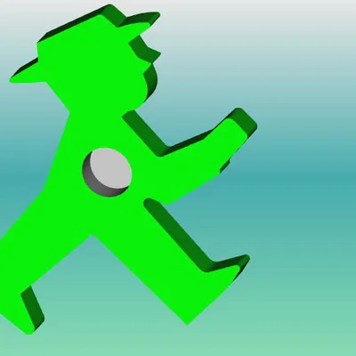 Một chút hoài niệm: Ampelmännchen đỏ/xanh cao khoảng 40 mm