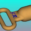 Khóa vặn tam giác 8mm (8mm 3kt Schlüssel V2) - File in 3D tiện dụng - Thumbnail 5